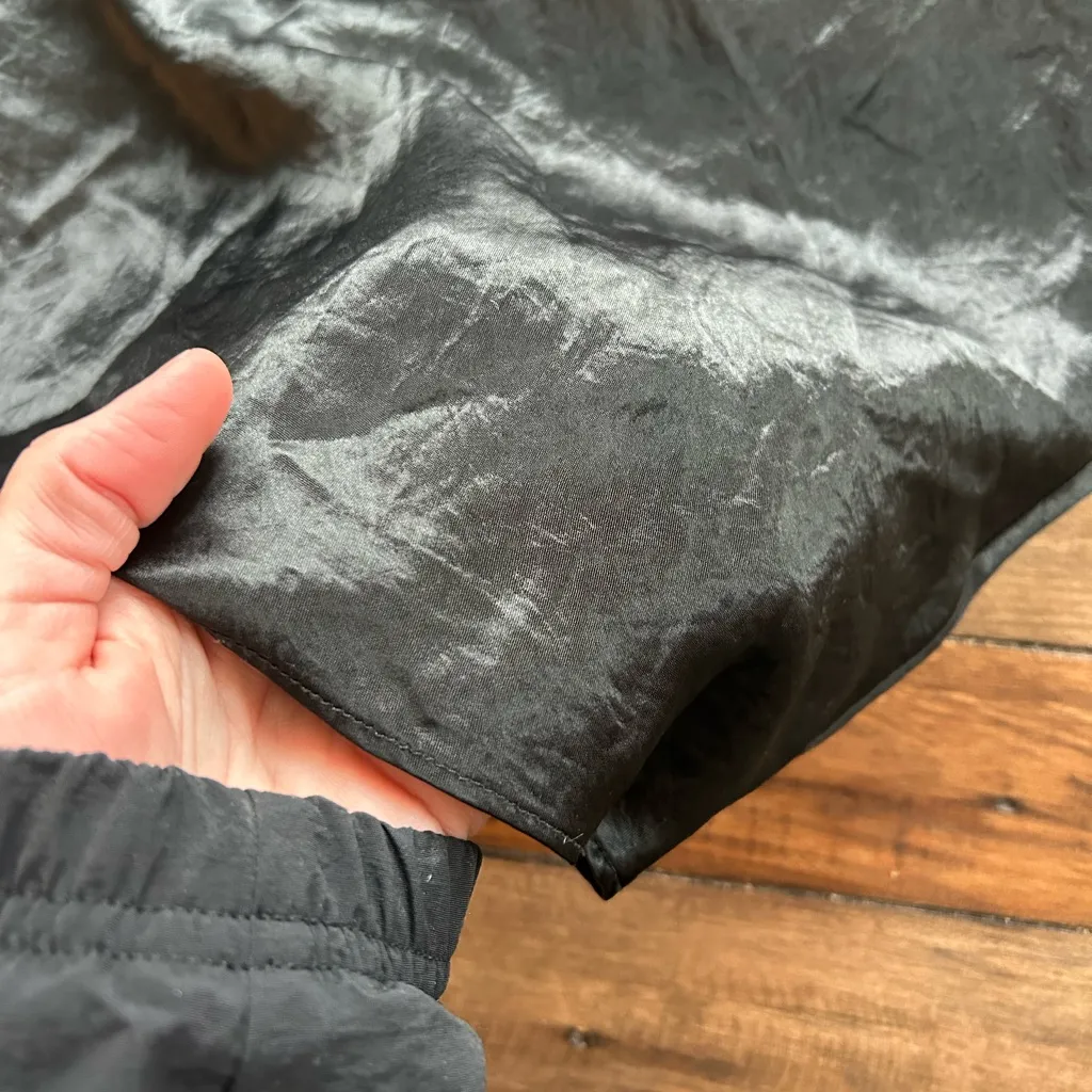 Aritzia Babaton New Slip Satin Black Mini Skirt 8 - Image 6