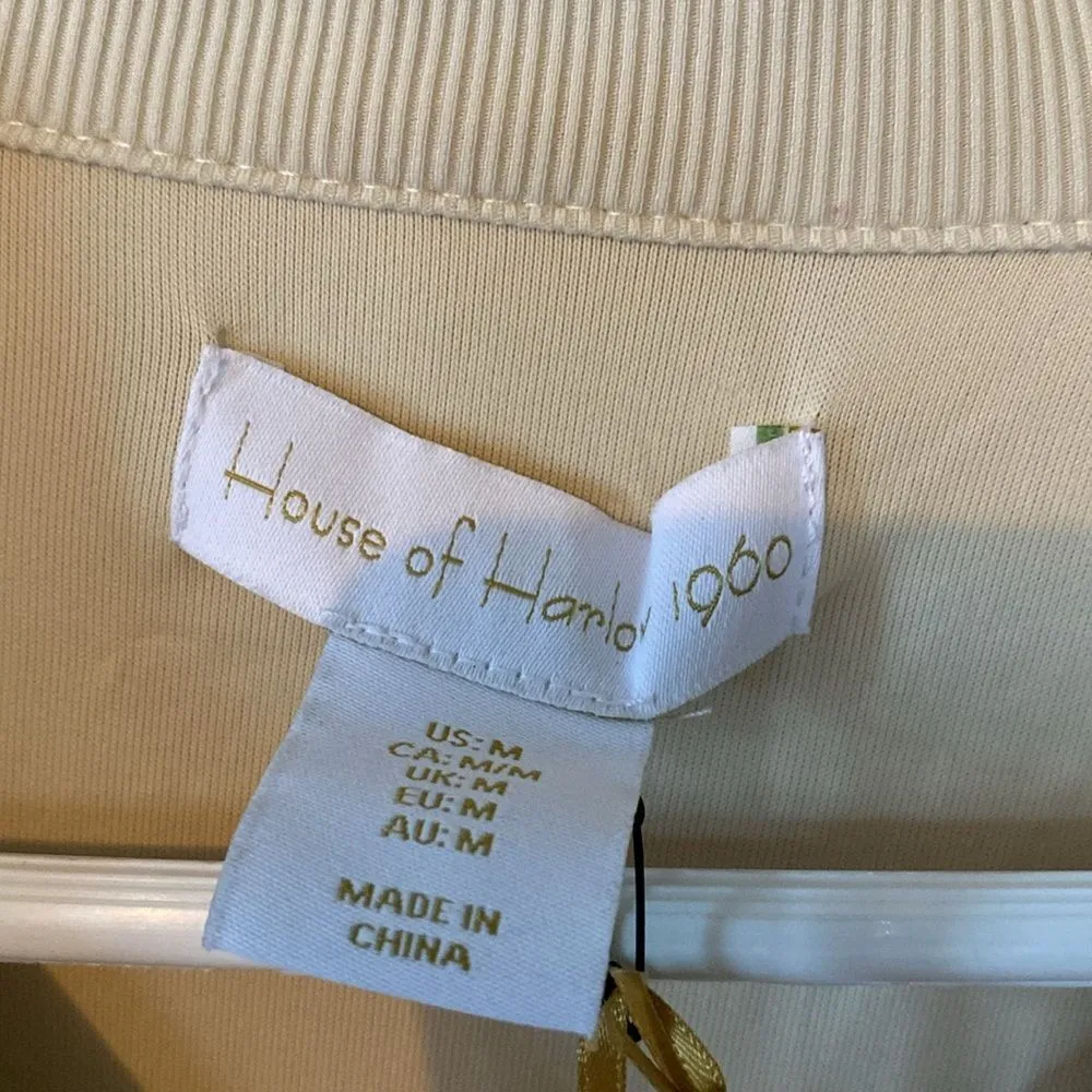 NWT House of Harlow ribbed body suit with collar - Size M - Image 2