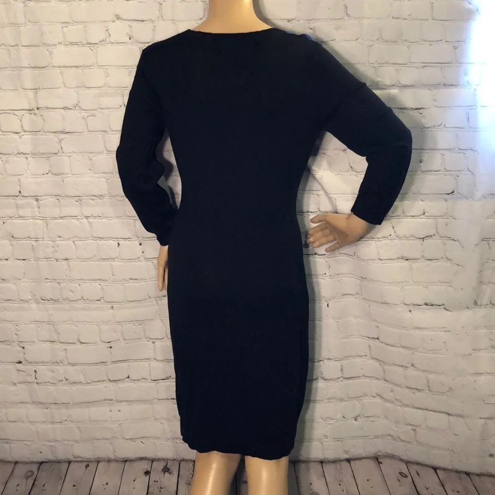 Mossimo Colorblock Knit Sweater Dress M Size M - Image 6