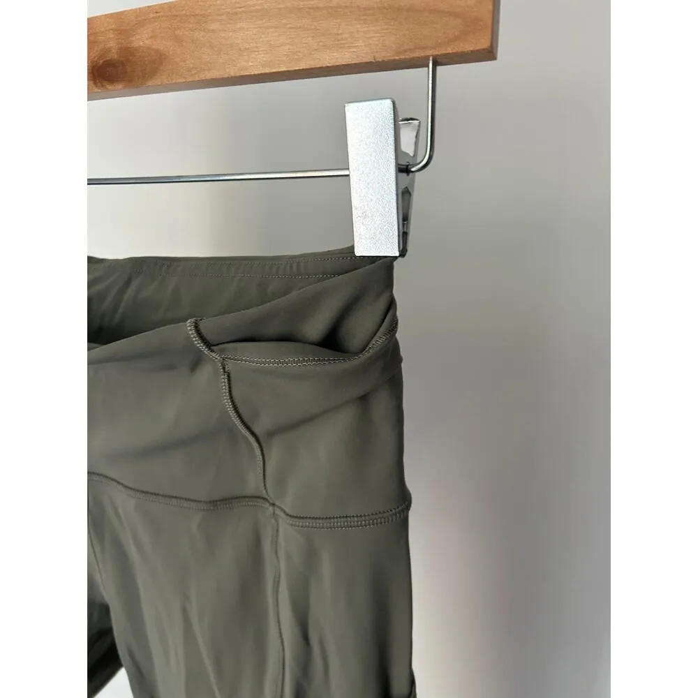 Lululemon Fast Free Dark Green Leggings Size 6 - Image 3