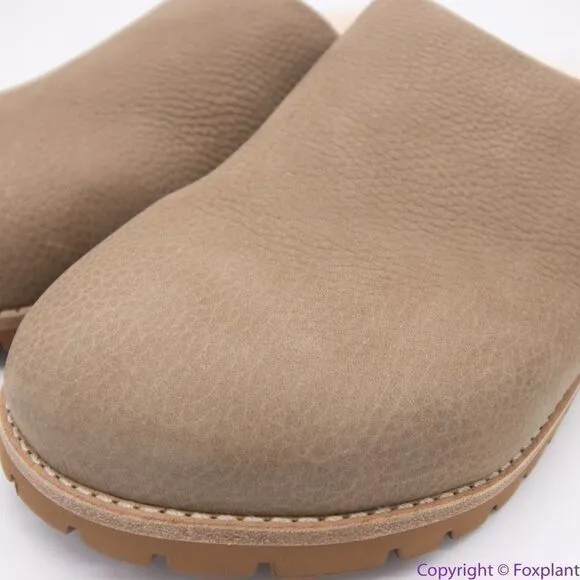 NEW Madewell The‎ Layne Clog Mule in Nubuck and Shearling, 7 - Image 6