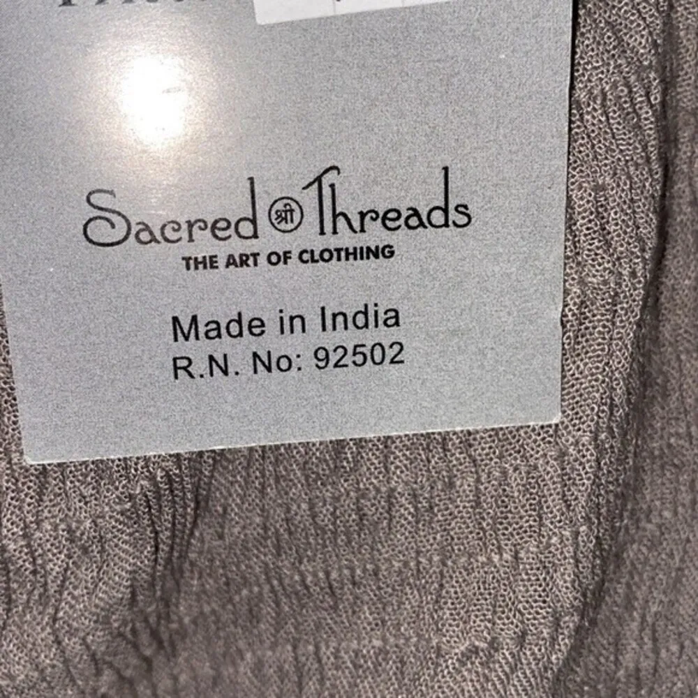 Sacred Threads one size boho maxi dress - Image 7