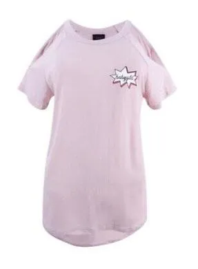 Active Pink Cold Shoulder XL Top - Image 2