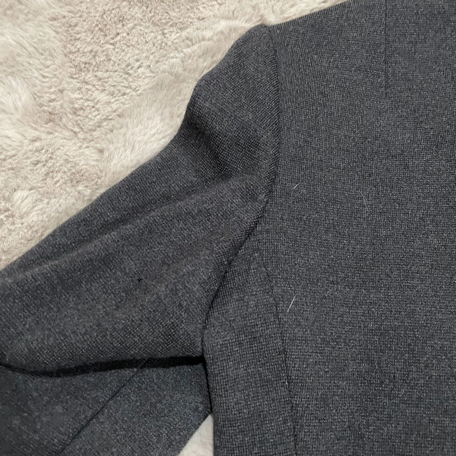 Vintage Bergdorf Goodman Kimberly Jacket 100%‎ Virgin Wool Black Women S Luxury - Image 10