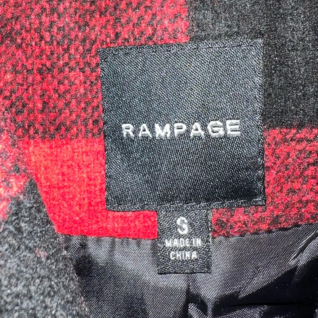 Rampage Red and Black Checkered Jacket. New and really nice! - Image 7