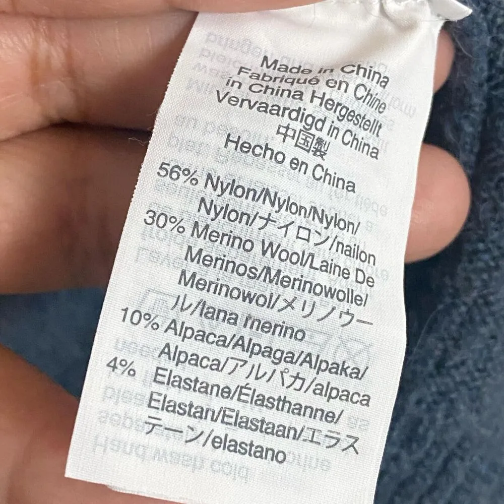 Madewell Women's Size XL Kent Colorblock Stripe Open Cardigan Sweater Pockets - Image 13