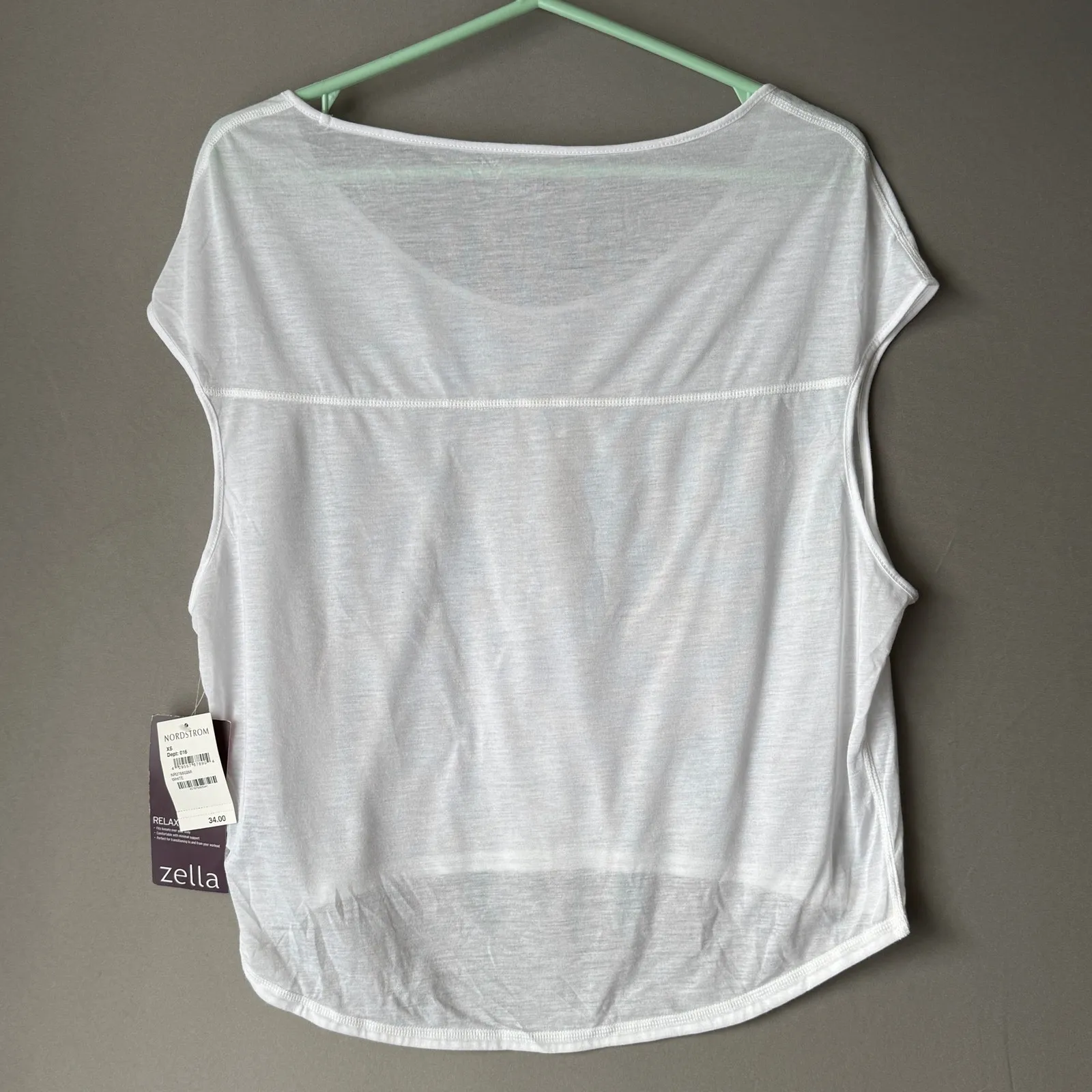 Zella Top XS White Relaxed‎ Fit NWT - Image 7