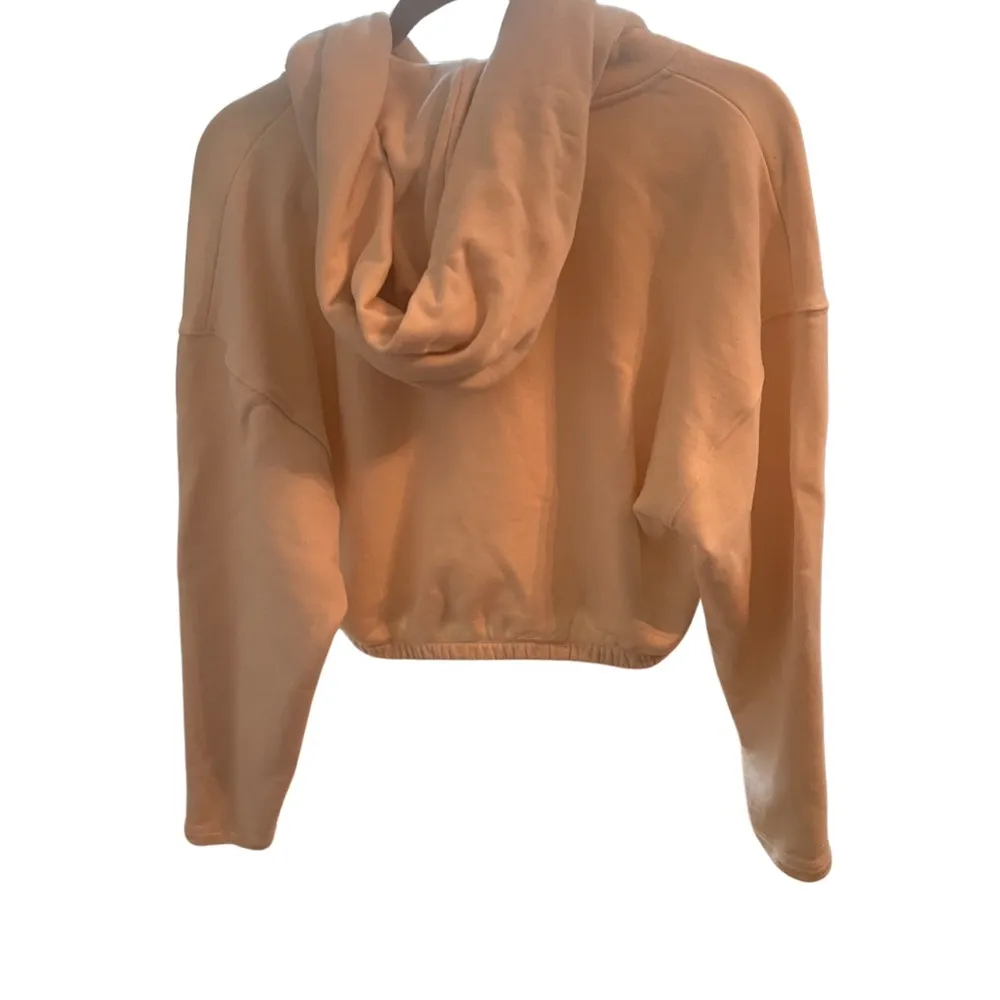The Group Babaton - Cream Cropped Relaxed Hoodie - Medium - Image 6