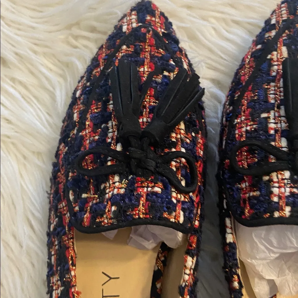 SOLE Society Women's Tweed Loafers - Image 11