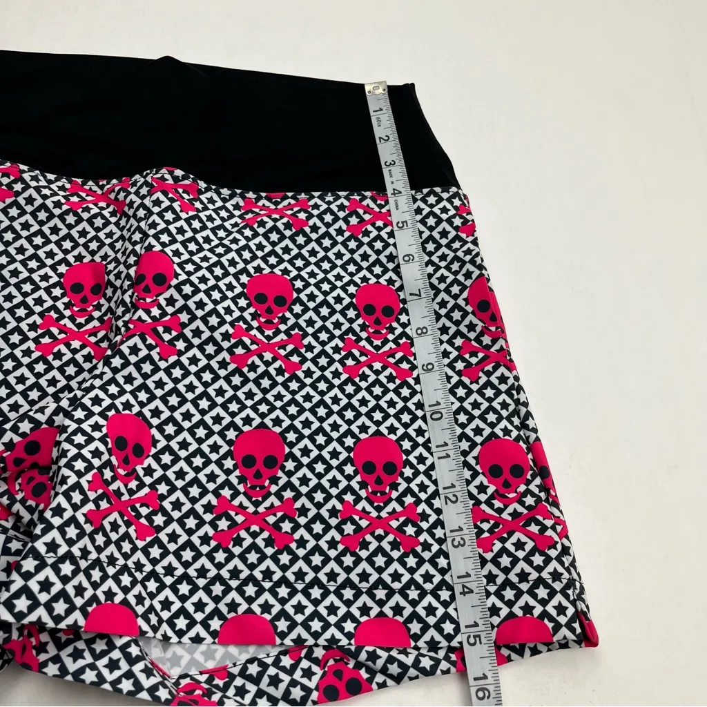 Faye + Florie Pink Skull Star Black Shorts Womens Size‎ Small Athletic NEW - Image 8