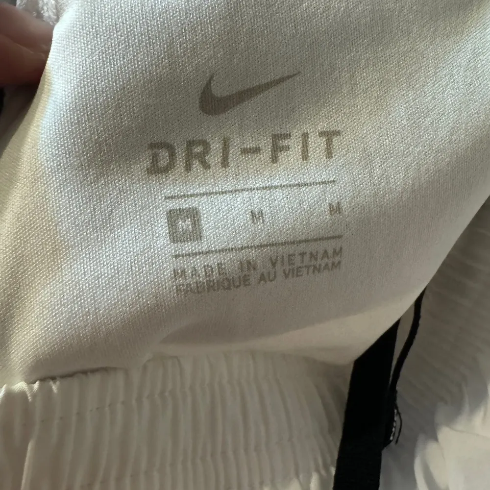 Women’s Nike Drifit Running Shorts White Medium - Image 9