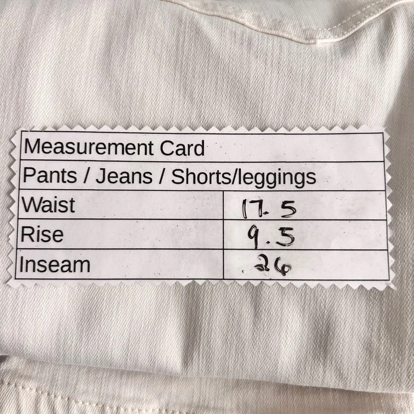 J Jill‎ Crop Jeans Off White 14P - Image 9