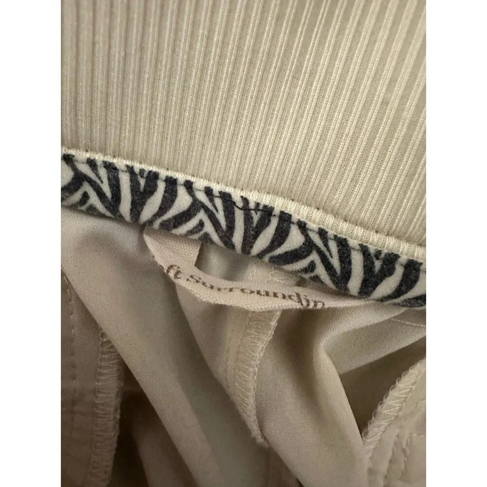 Soft Surroundings Cream Beige Go Lively Cargo Pants Neutral Basic Womens Large - Image 8