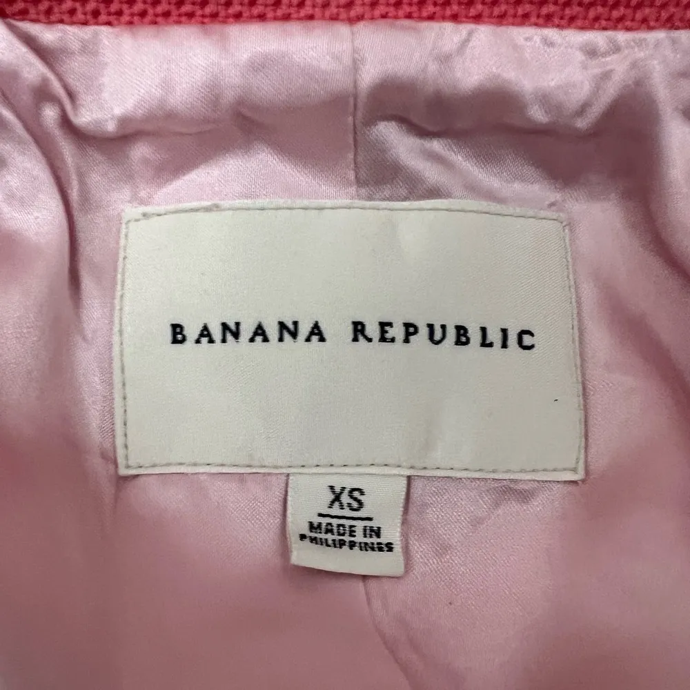 Banana Republic Salmon Pink Pea Coat - Size XS - Image 10