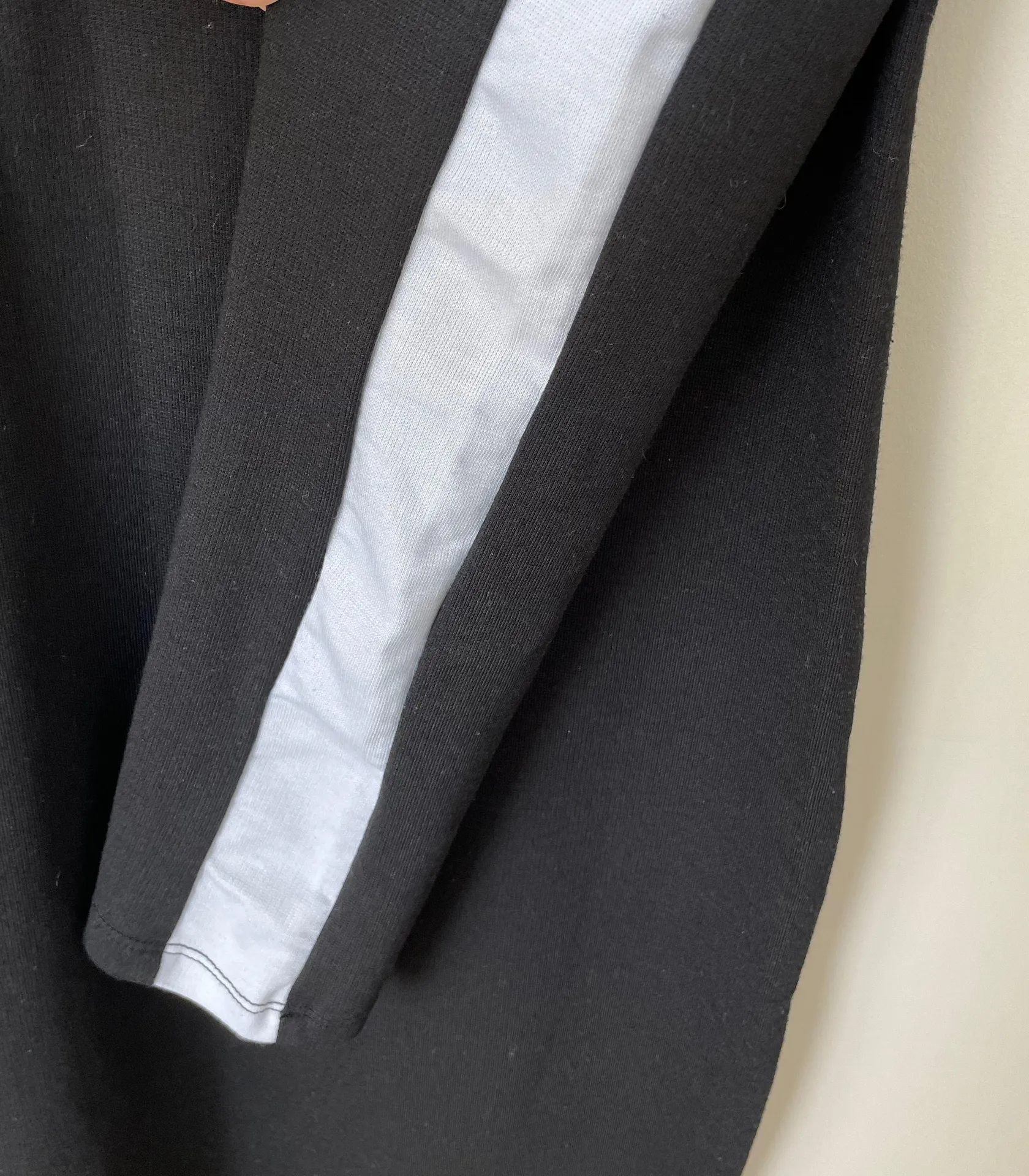 Bodycon Black Midi Dress L - Image 7