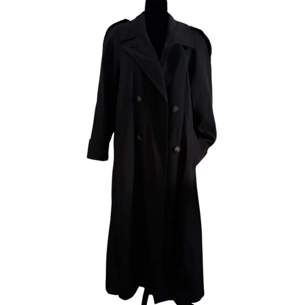 Lisa fashion vantage coat EUC Black Size 8 - Image 2