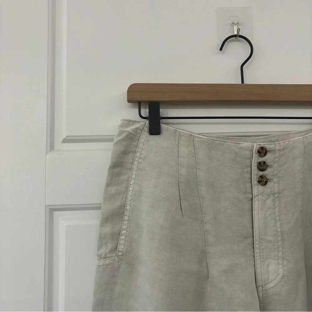 Anthropologie Marrakech Nicola Pleated Pants Linen - Image 9