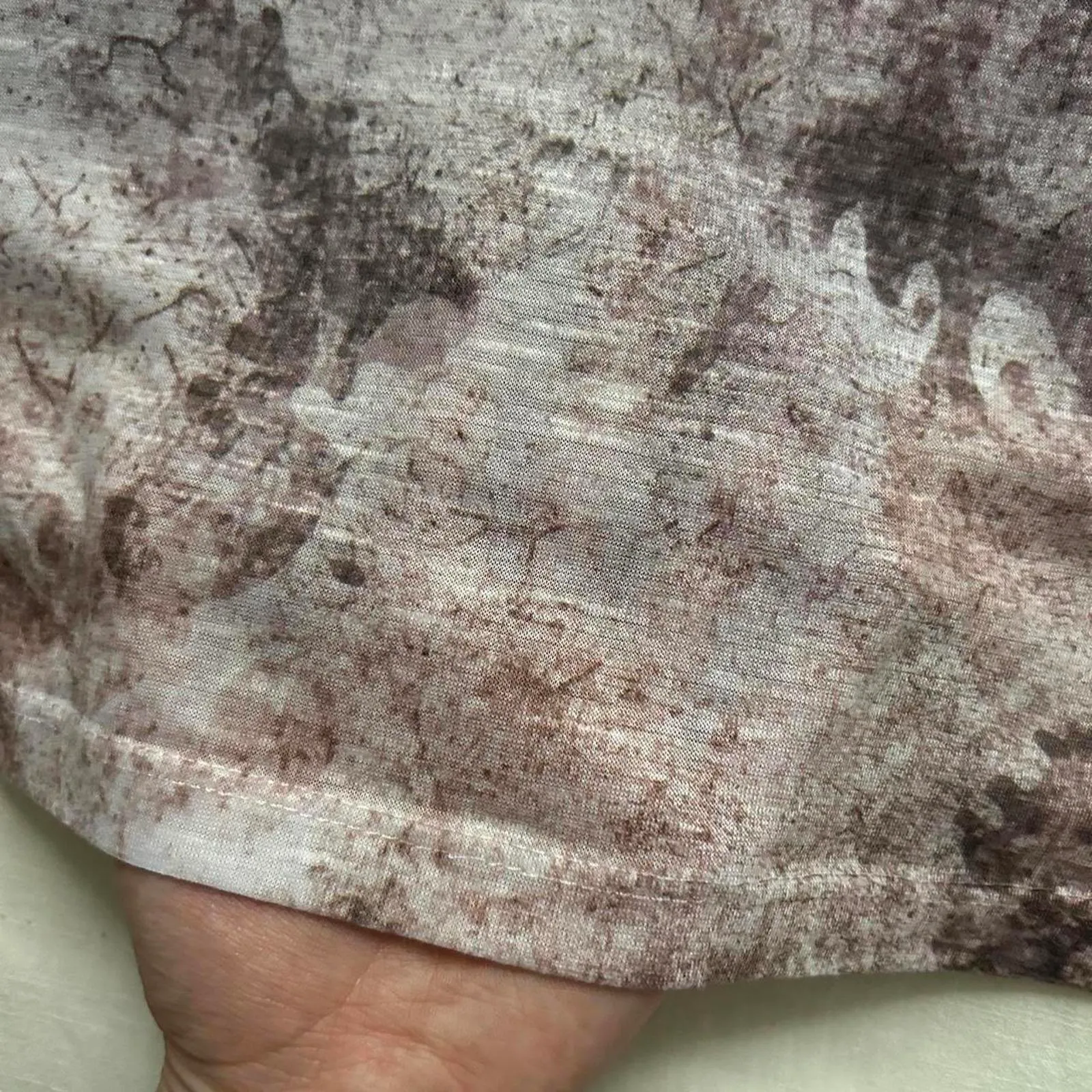 Y2K paper tag vintage pink and brown horse graphic tee with hotfix rhinestones White Size L - Image 4