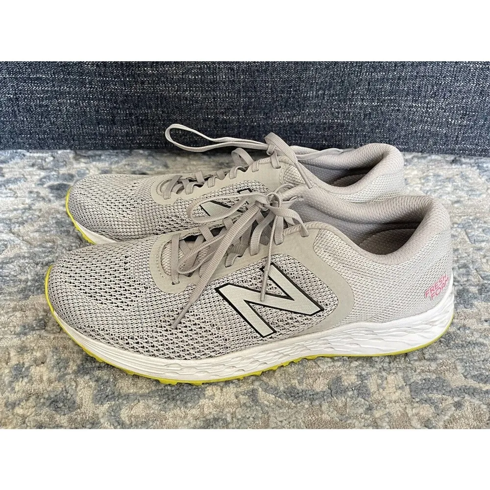 New Balance Fresh Foam Arishi Women’s Size 11 Gray/Yellow Shoes Sneakers Running - Image 2