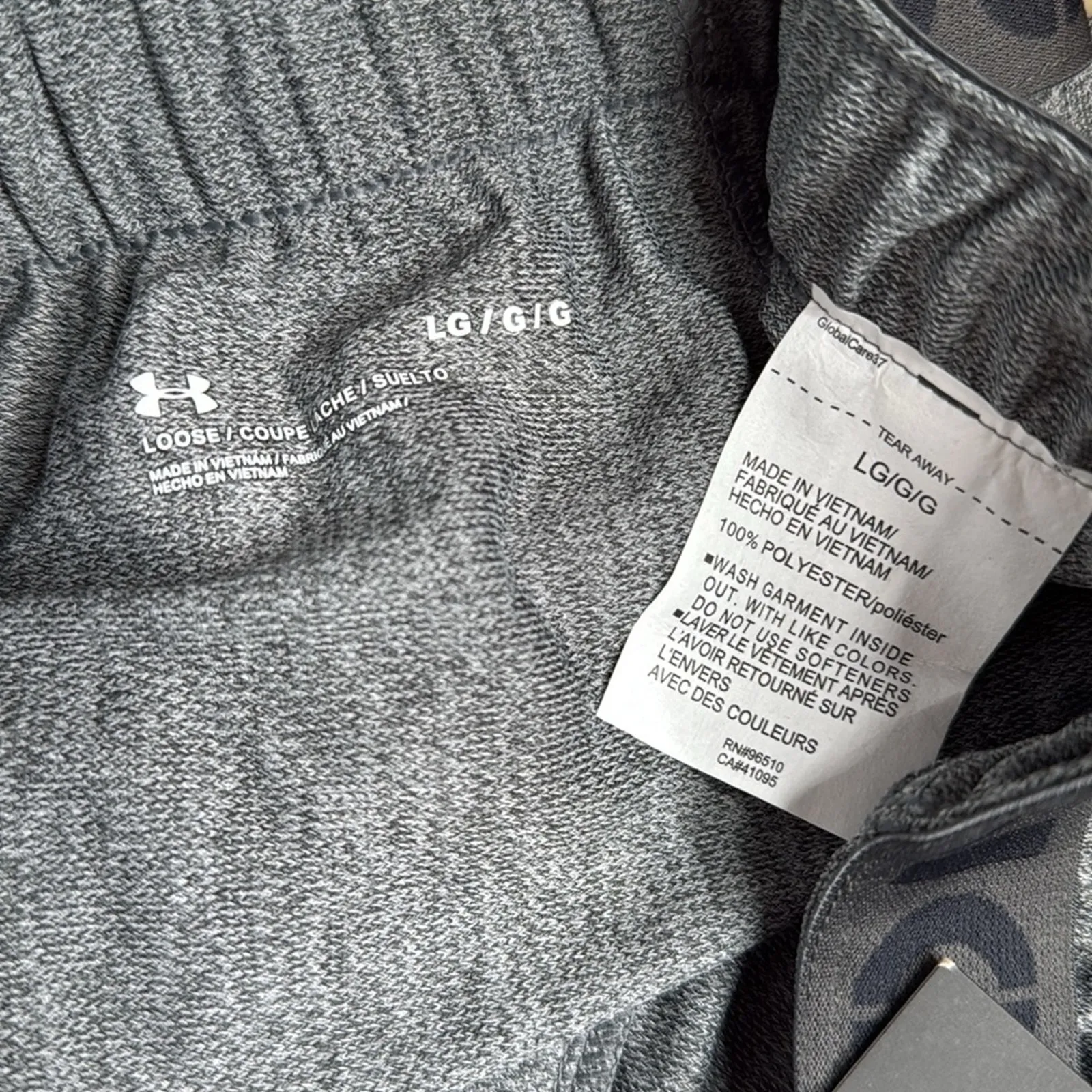 Under Armour Shorts Women’s Freedom Play Up Knit in Grey NEW with Tag W1669 Sz L - Image 7