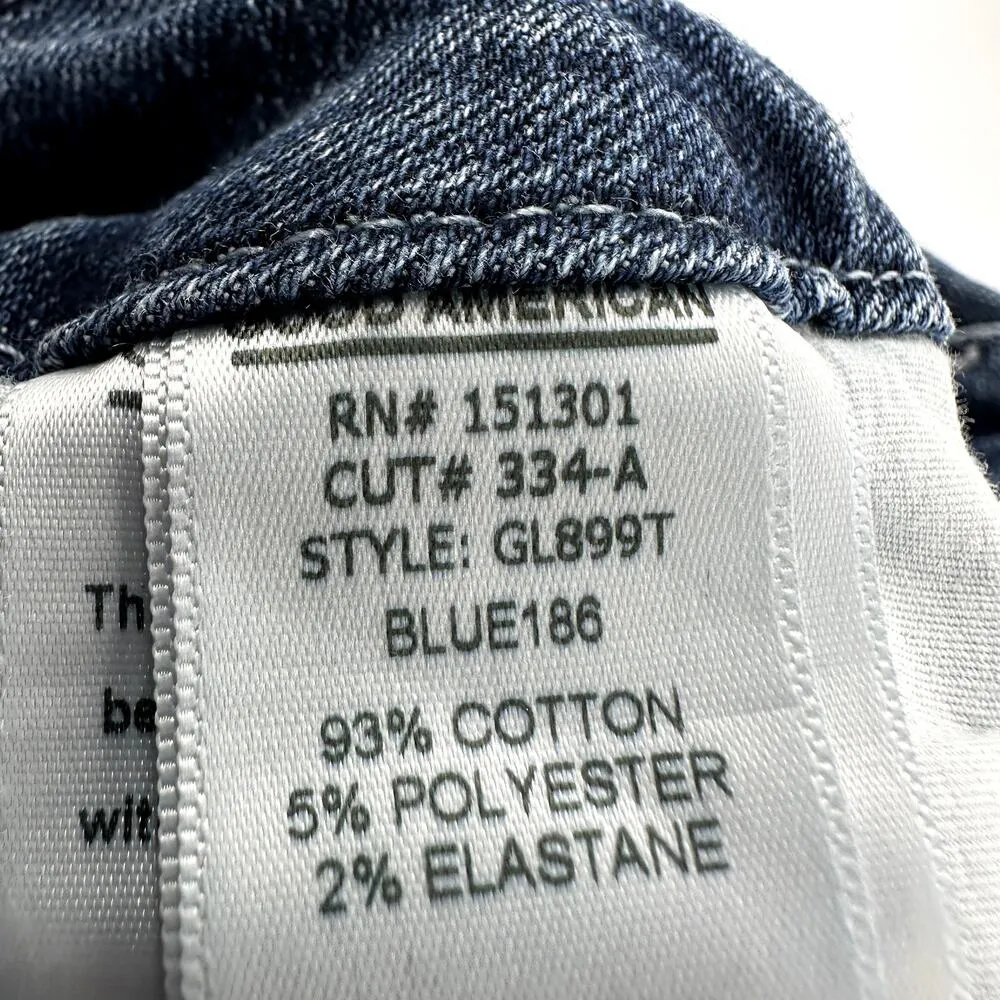 Good American Good Legs Skinny Jeans High Rise Distressed Cotton Blue 4/27 - Image 4