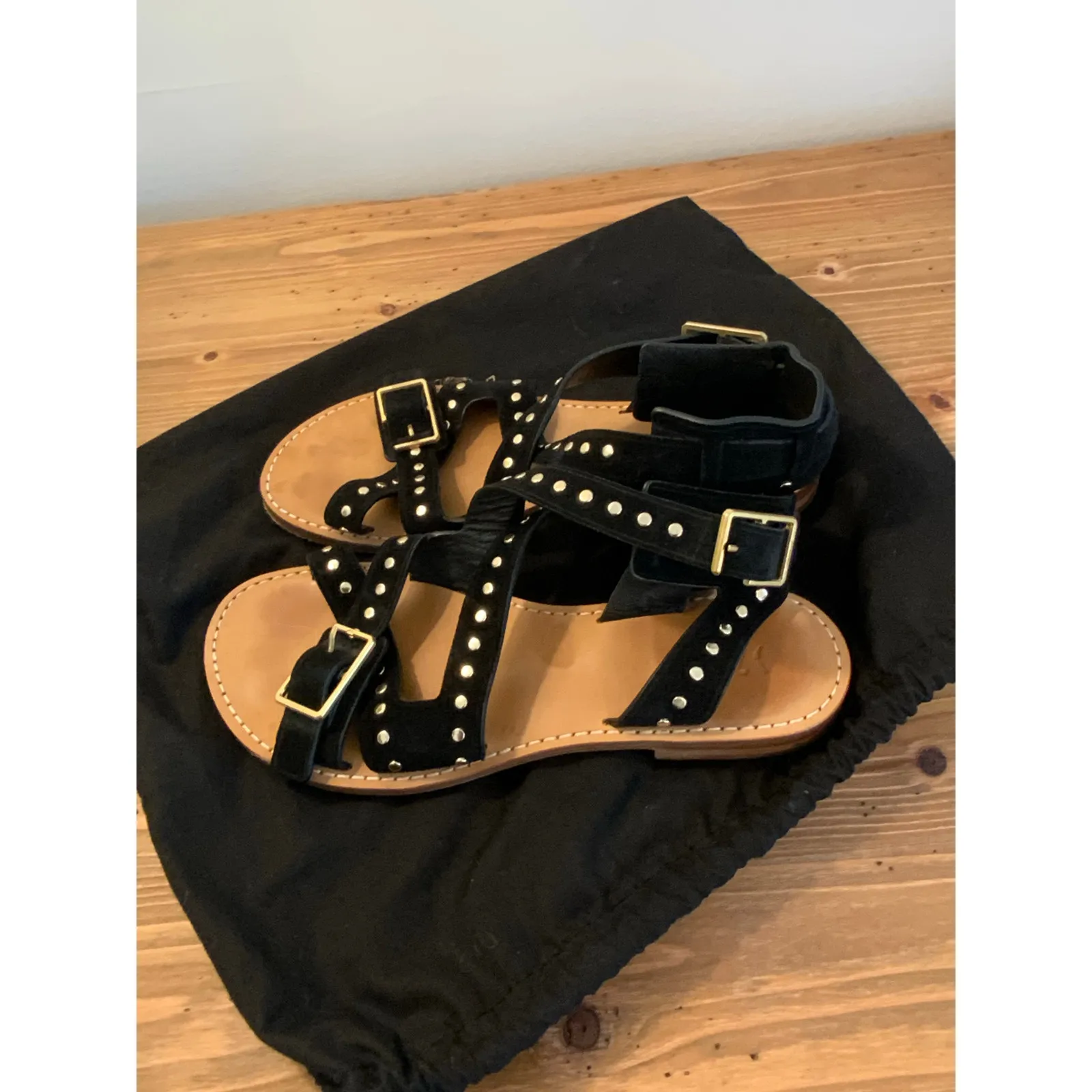Zadig & Voltaire Cecilia Studs Caprese Sandals size 38 - Image 5