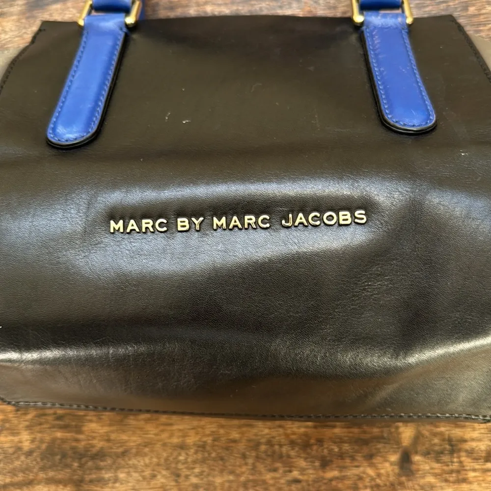 Marc by Marc Jacobs Colorblock Leather Burg Boxer Large Satchel - Image 7