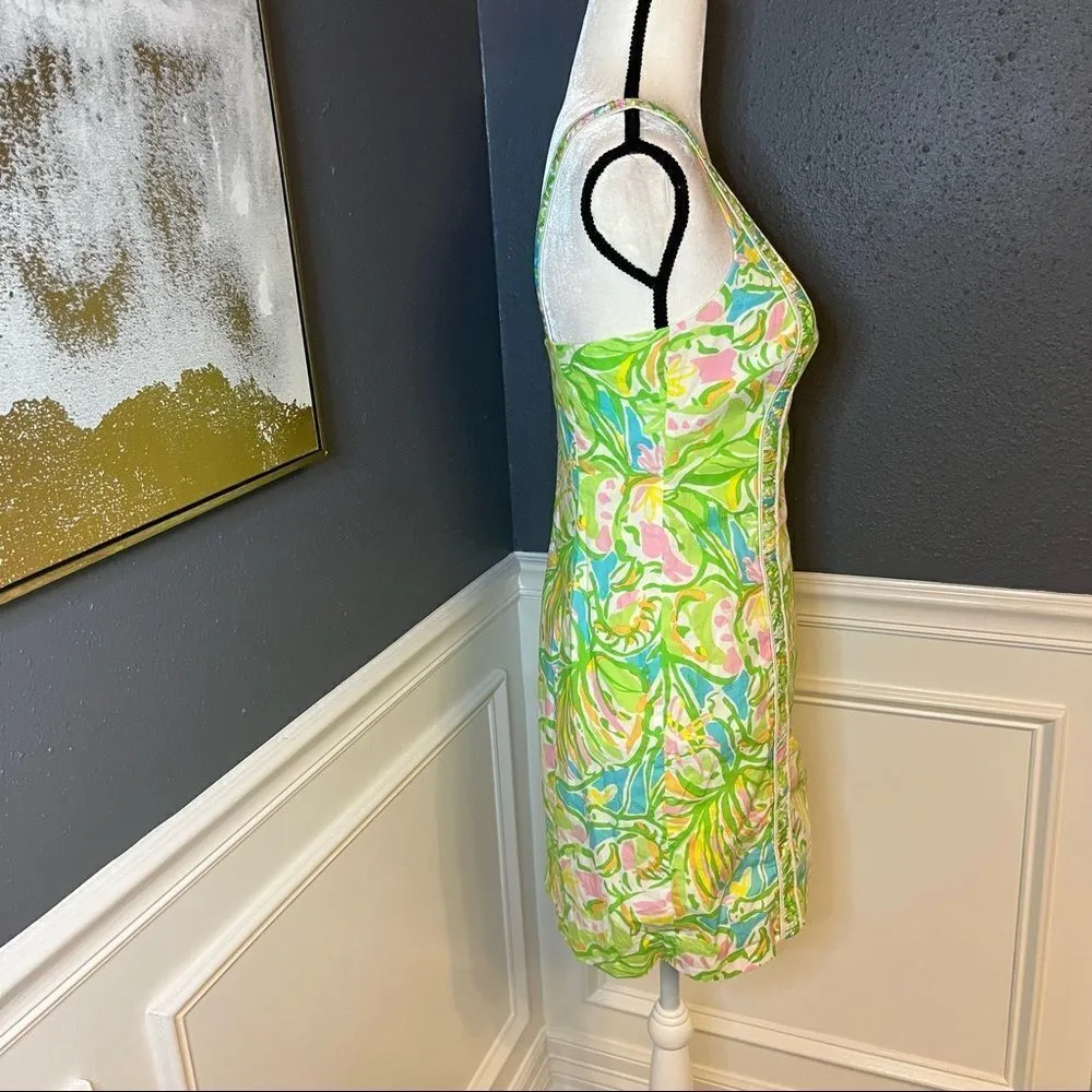 Lilly Pulitzer Fryer Elephant Ear Shift Dress - Image 8