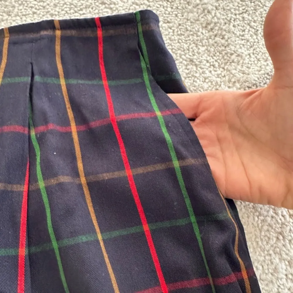 Vintage 80s/90s Chaus Plaid Midi Retro - Image 6