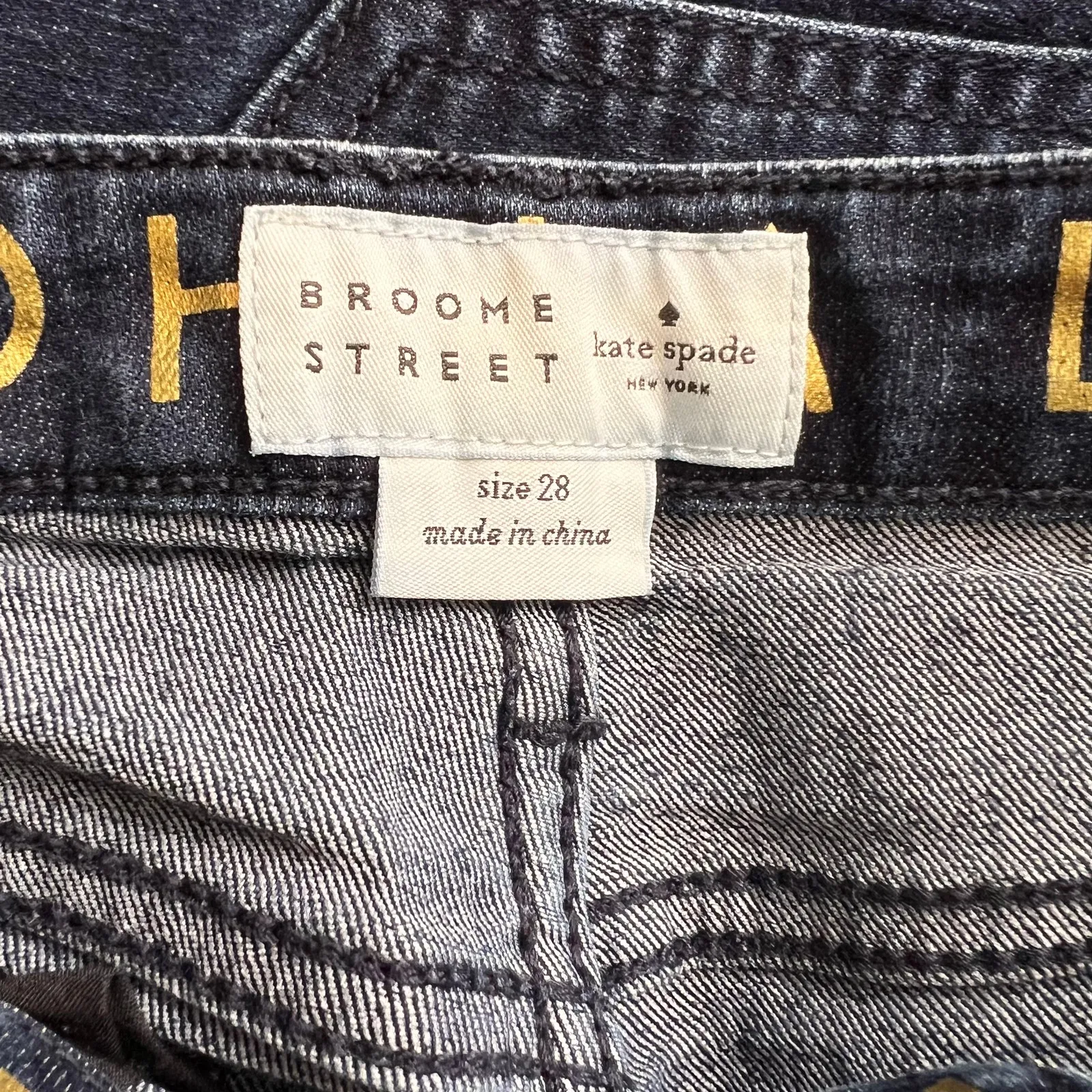 Kate Spade Broome Street Mid-Rise Cropped Skinny Jean, US28 - Image 3