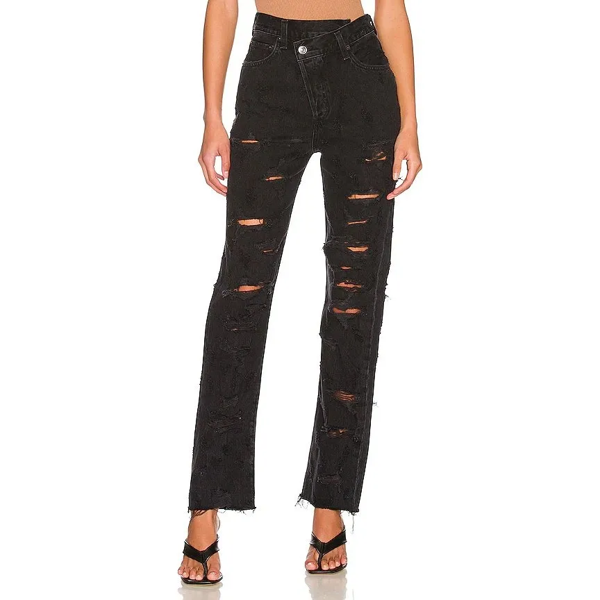 AGOLDE‎ Criss Cross Straight Jeans in Feverish Size 23 - Image 4