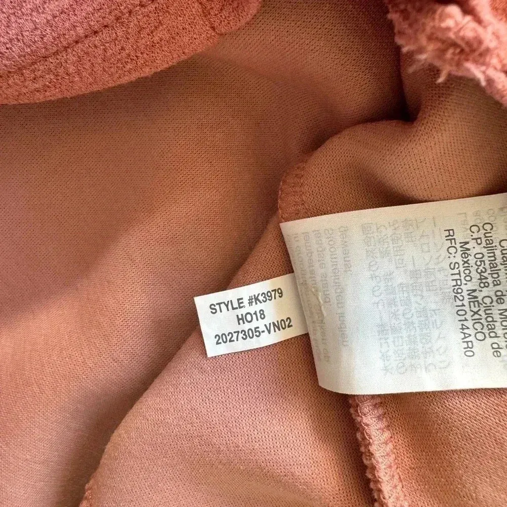 Women's Madewell Texture & Thread Crepe Ling Sleeve Wrap Blouse Size XS Stretchy - Image 9