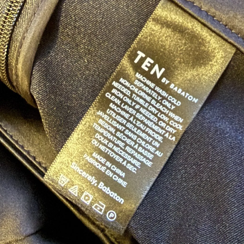 Aritzia Ten By Babaton Sundance Satin Flared Pants Black - Image 12