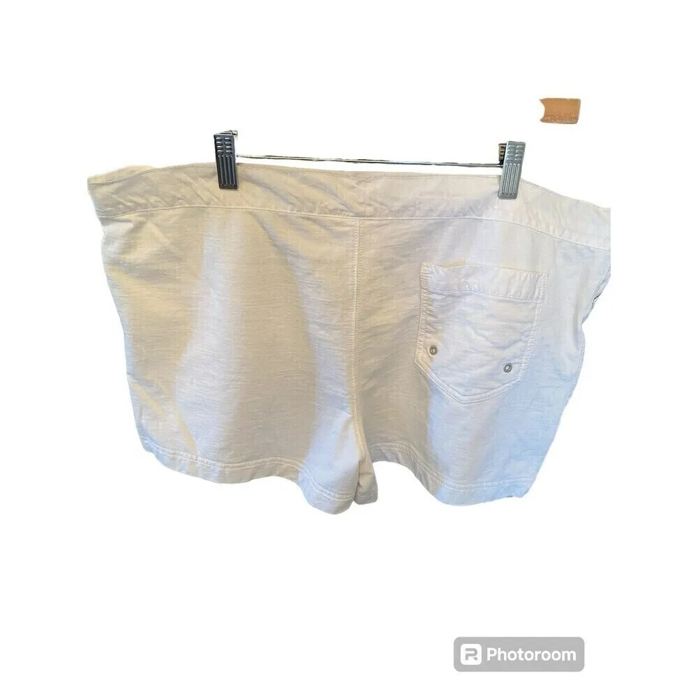 Nautica Beach White Shorts Sz. L - Image 2