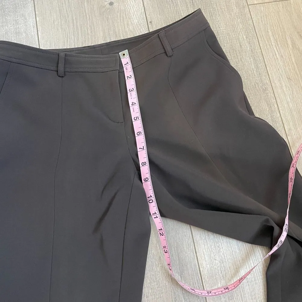 St. John brown split hem trousers pants office career work professional - Image 7