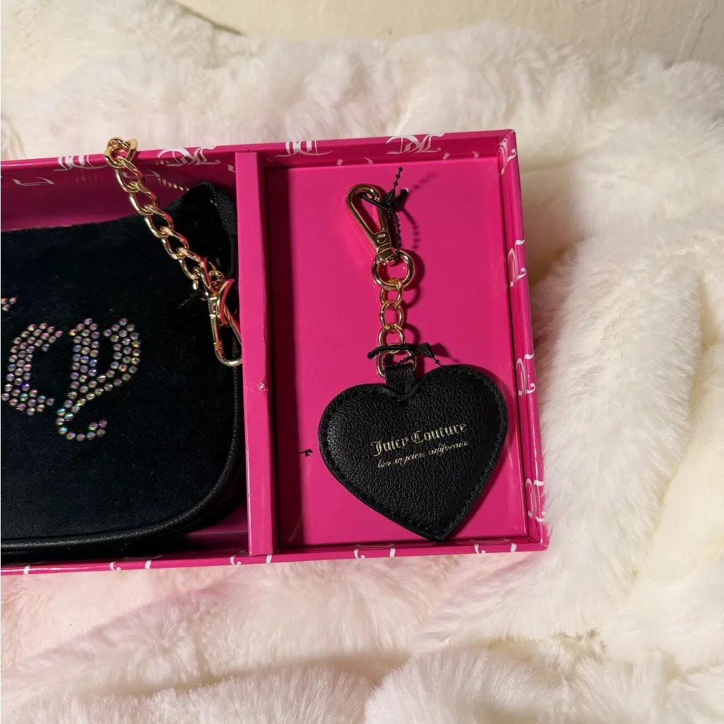 Juicy Couture Black and Gold Shoulder Bag - Image 5