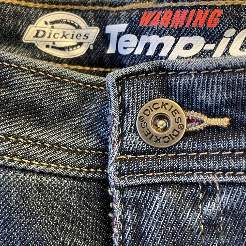 NWT Women’s Dickies Flannel Lined Carpenter Jeans - Image 10