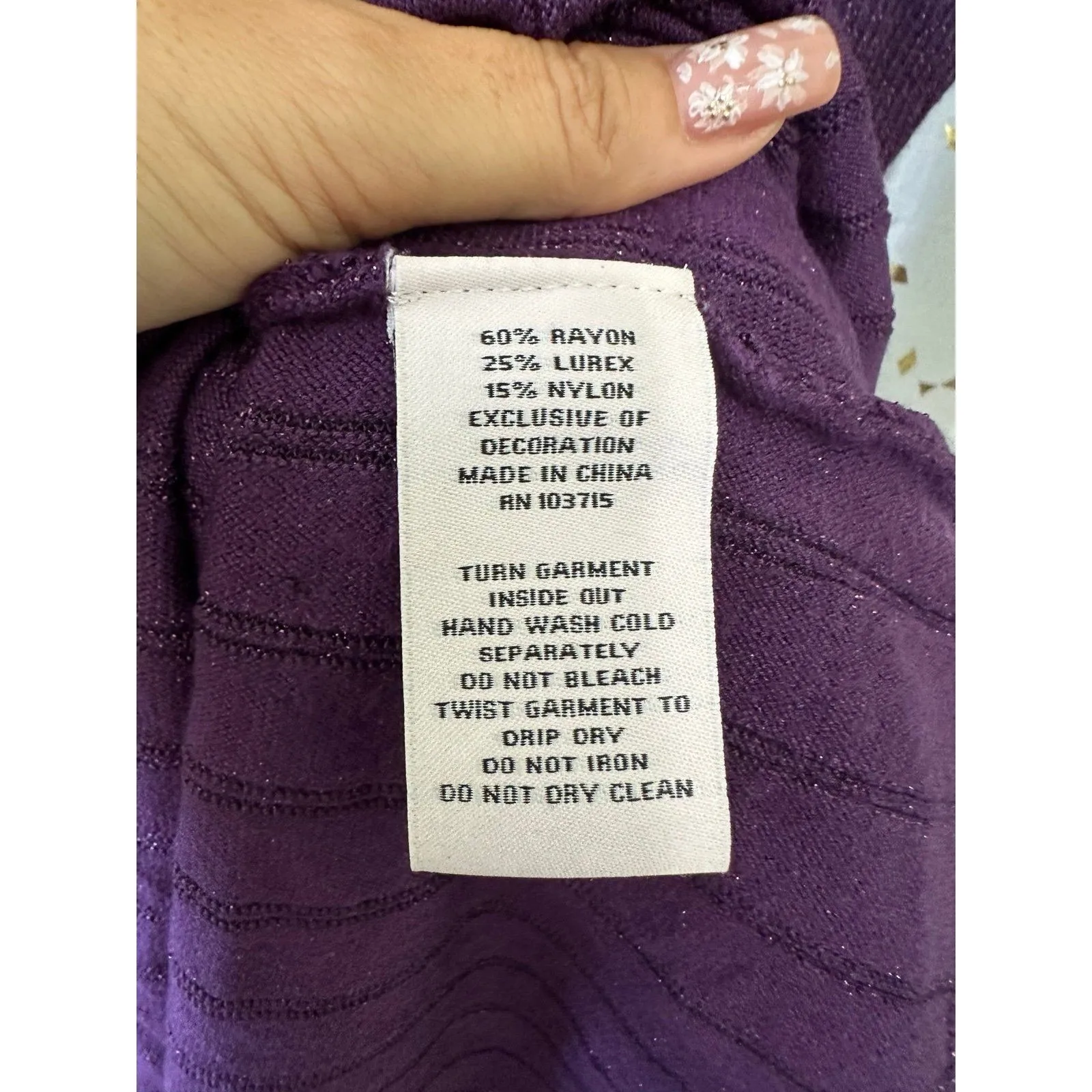 Nanette Lepore Gabriella High Neck Ruffle Trim Metallic Tipped Sweater Dress XS - Image 5