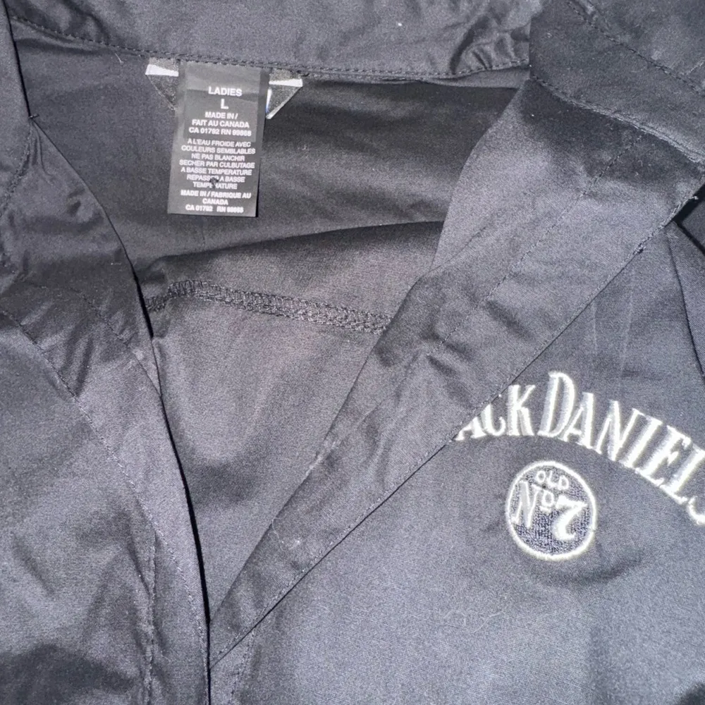 Vintage Jack Daniel’s Women’s fitted button down shirt size large old no 7 - Image 6