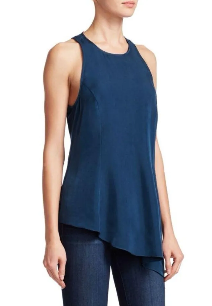 Cinq à Sept Dylan Asymmetric Peplum Top, Size M New w/Tag Retail $265 SOLD OUT! - Image 5