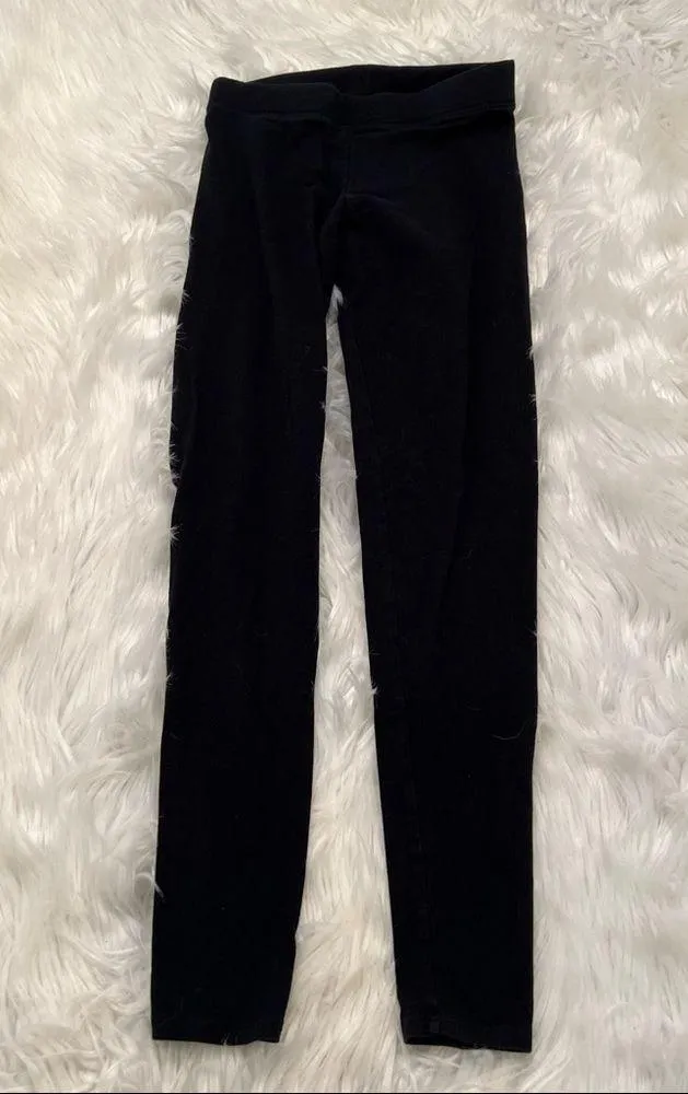 Victoria’s Secret PINK Cropped Yoga Legging Black White - Image 2