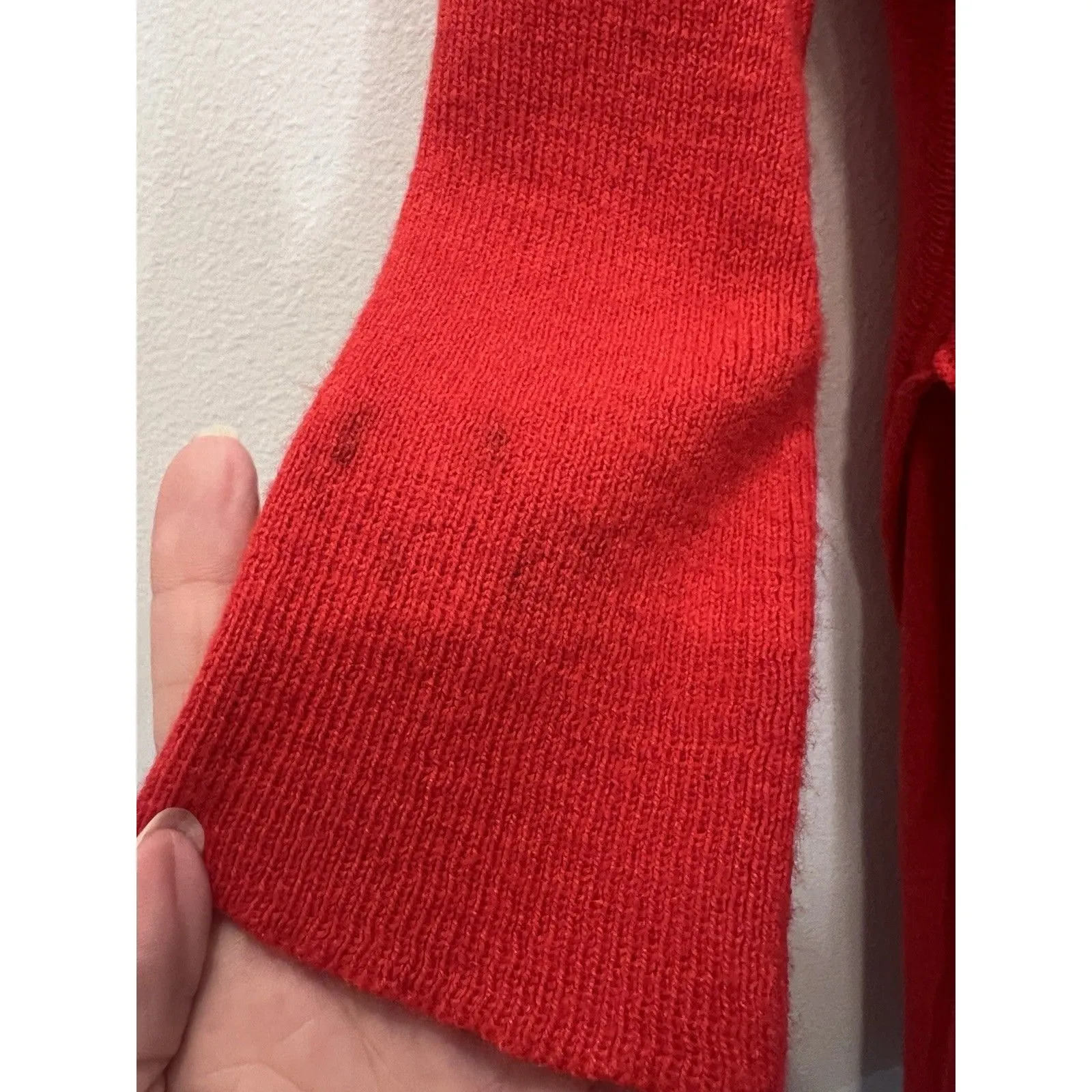 Mer Sea Catalina Sweater One Size Red Oversized Acrylic Blend Mer - Image 5