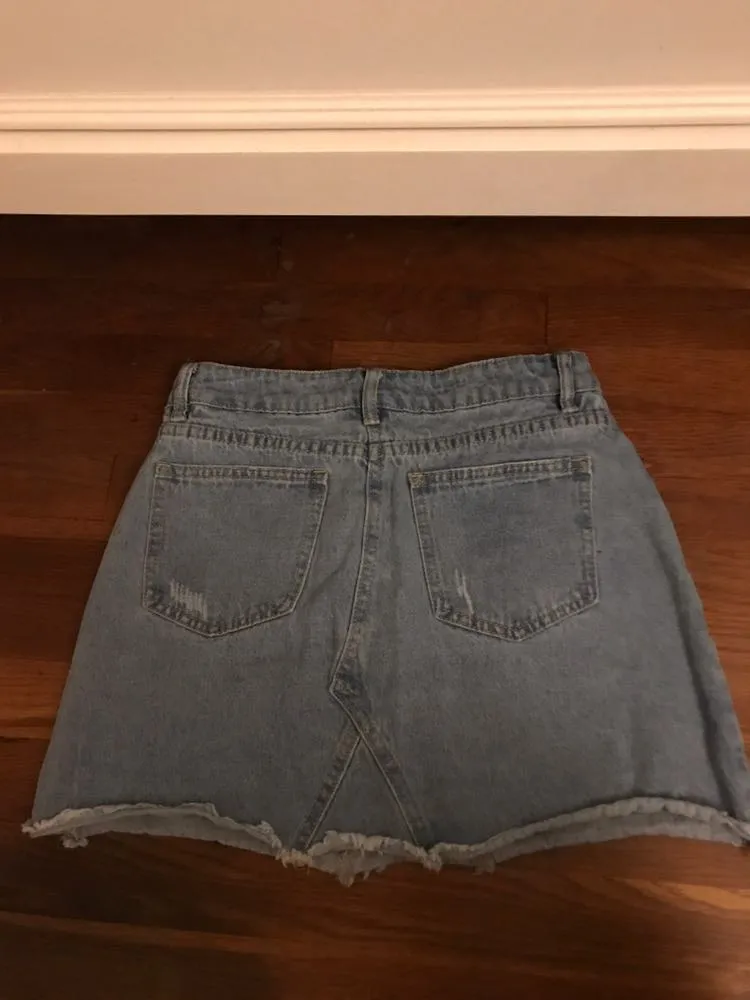 Nasty Gal Denim Skirt  - Image 3