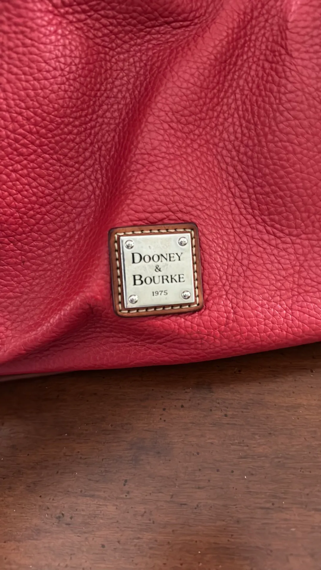 Red Leather Bag - Image 5