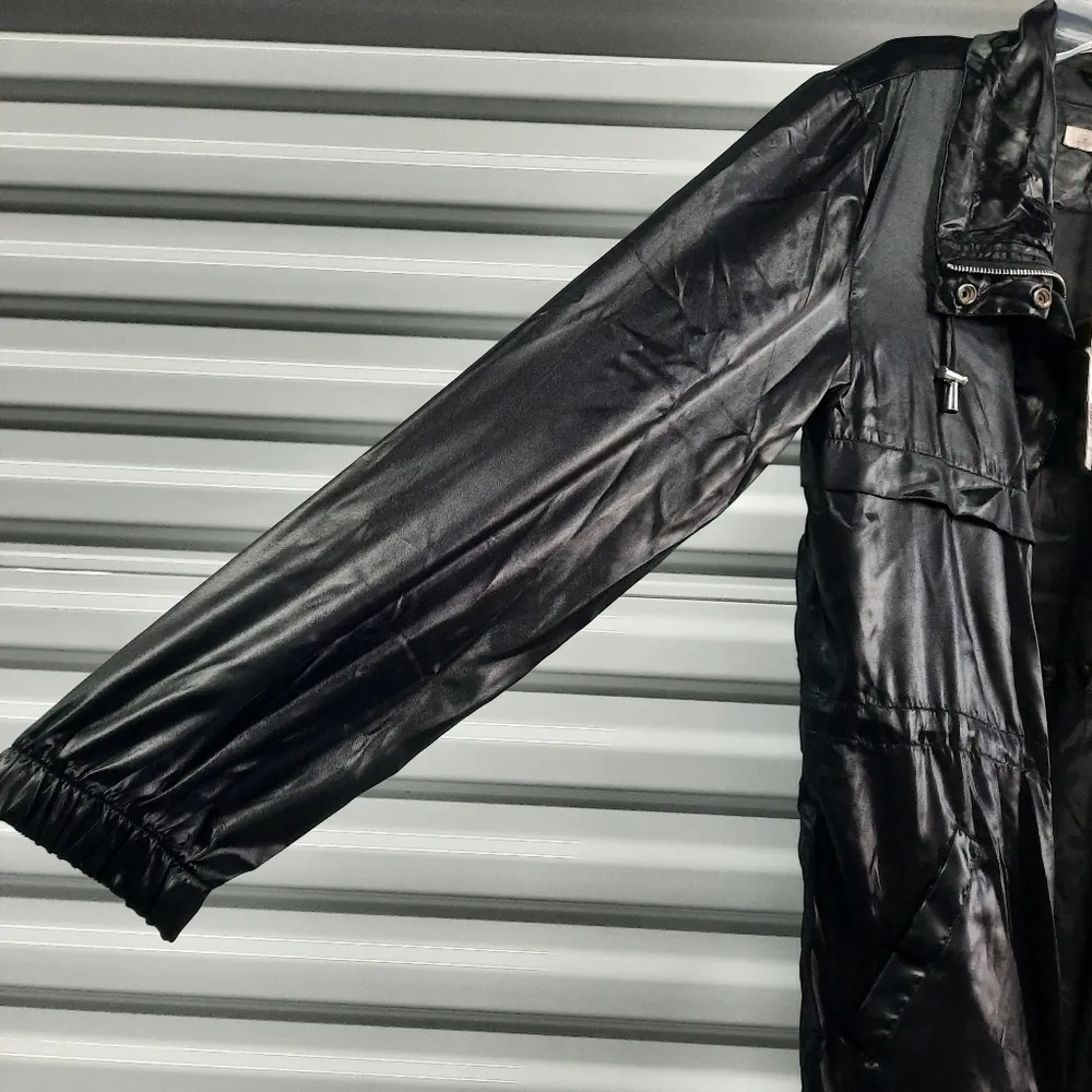 Star Crossed Lovers Women's Jacket Small Black Lightweight Oversized Whimsygoth - Image 6