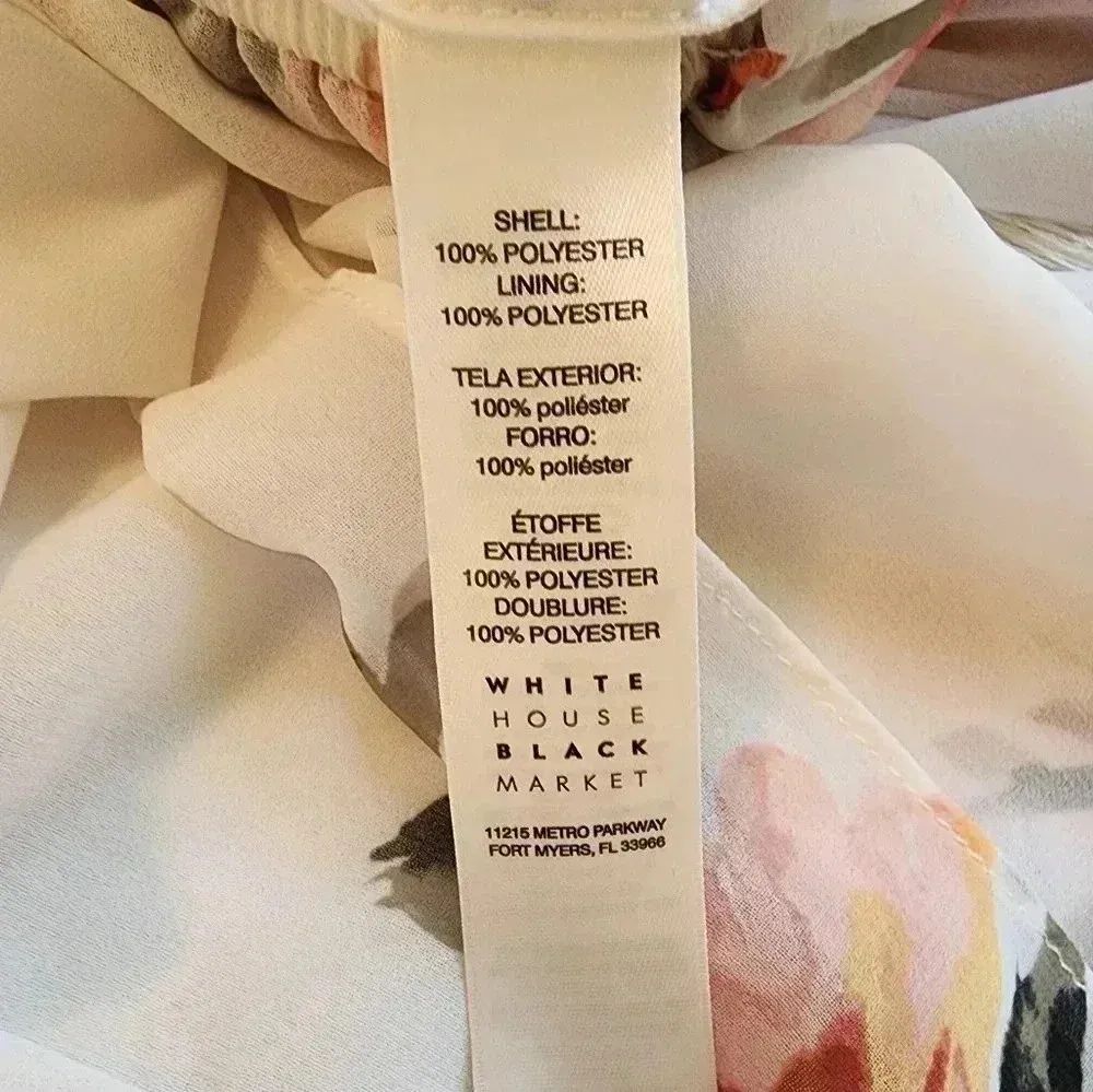 White House Black Market Off-the-Shoulder Floral Maxi Dress size S - Image 11