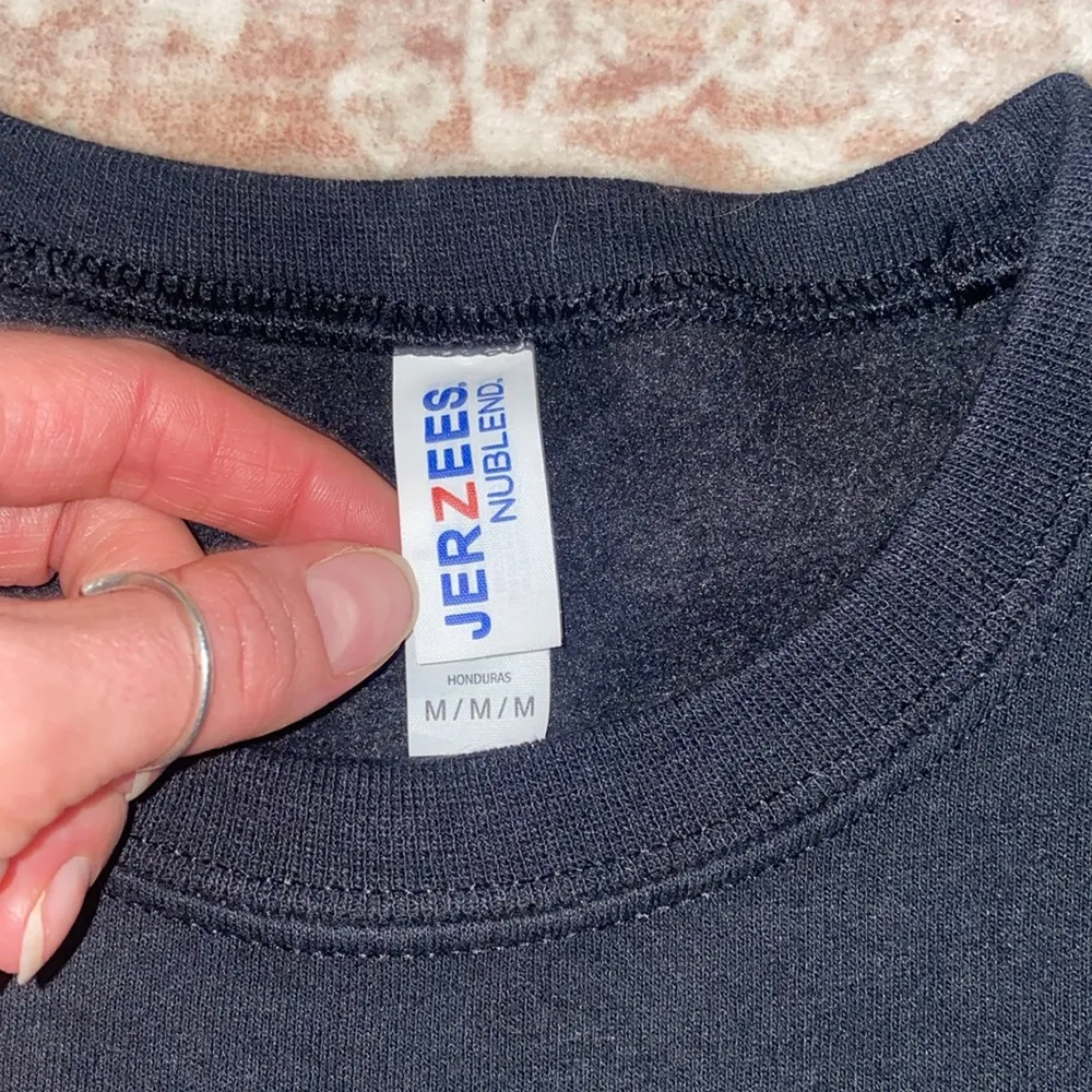 Cincinnati Bengals Graphic Crop Sweatshirt Black Size M - Image 4