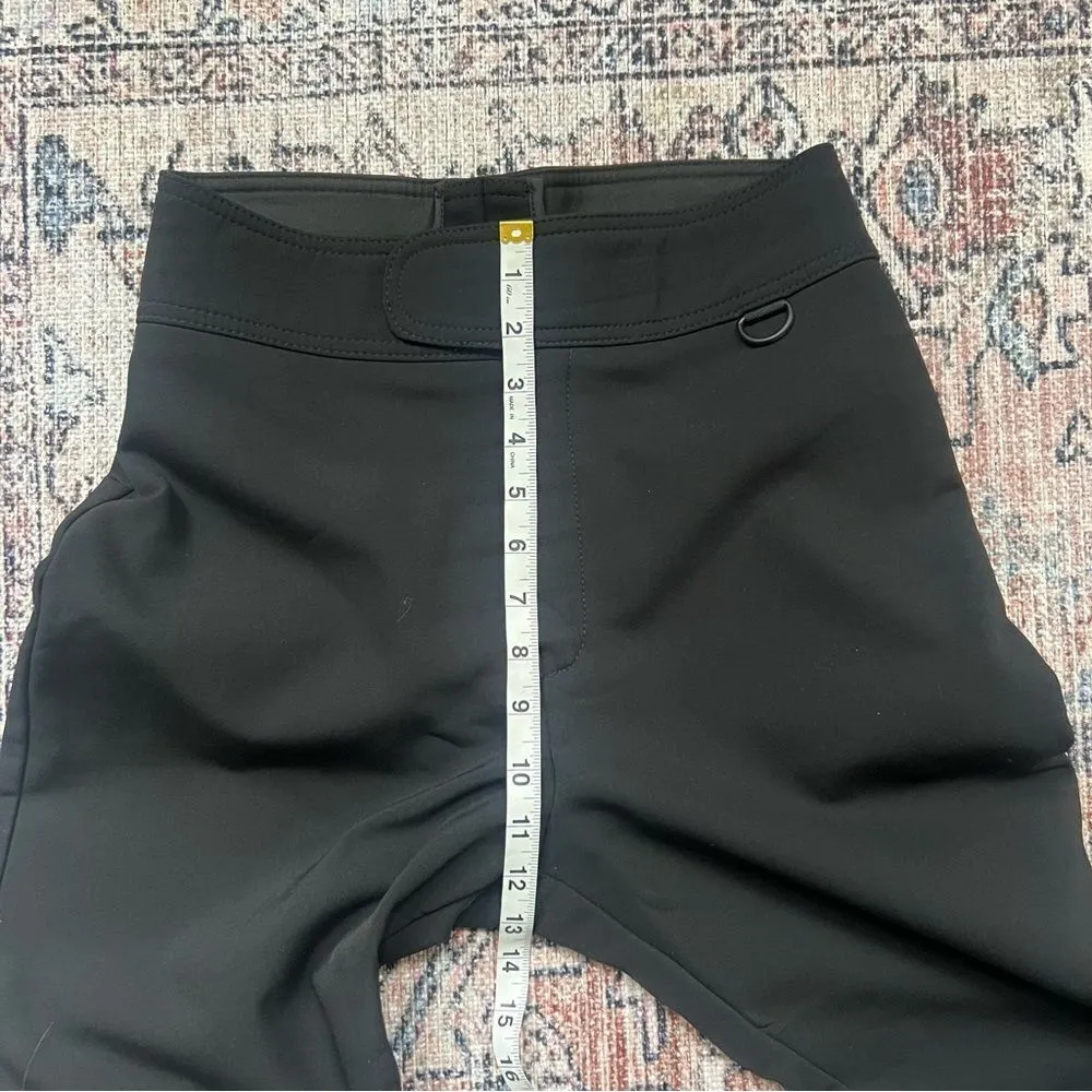 Vintage Schoeller of Switzerland Black Straight Slim Leg Stirrup Ski Snow Pants Size 10 - Image 7