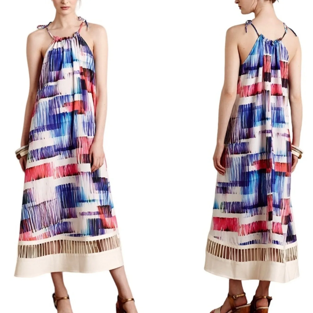 Sachin & Babi Halter Maxi Dress - Image 2