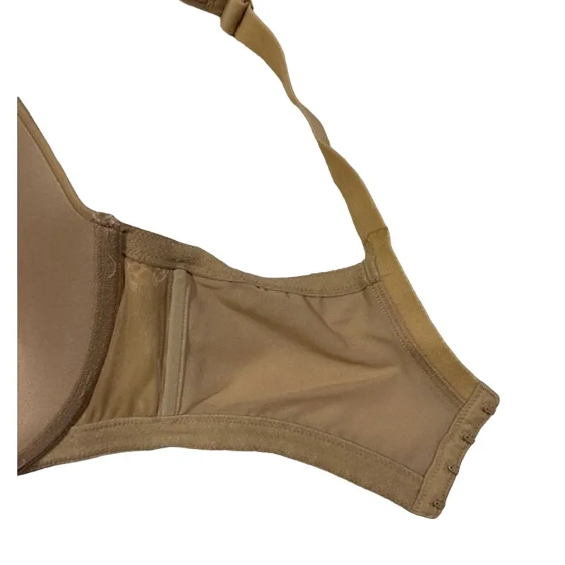 CACIQUE Lane Bryant T Shirt Bra 38F Smooth Boost Plunge Nude Beige Underwire - Image 7
